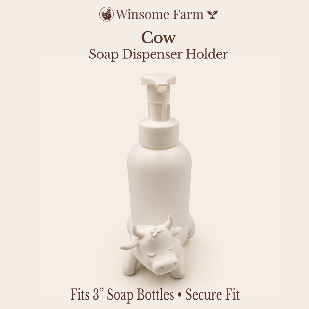 Cow Universal Soap Holder - Winsome Farm