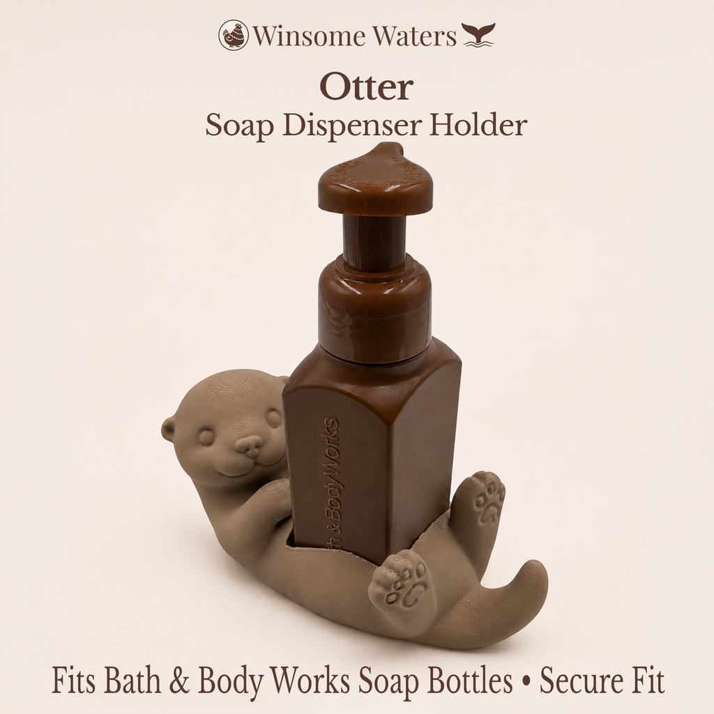 Otter - Winsome Waters Soap Dispenser Holder