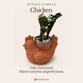 Chicken Planter - Winsome Farm - Studio Sample