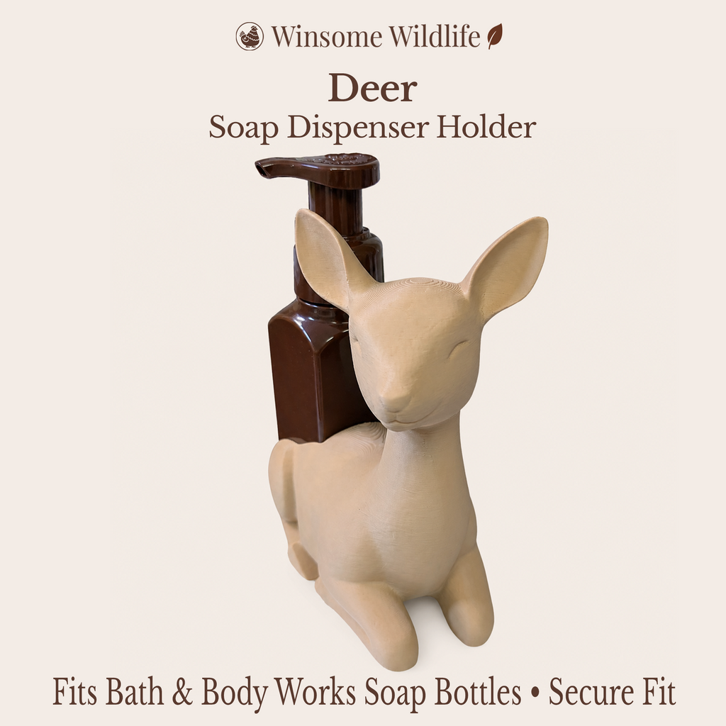 Deer Bath & Body Works Foaming Soap Holder - Winsome Wildlife