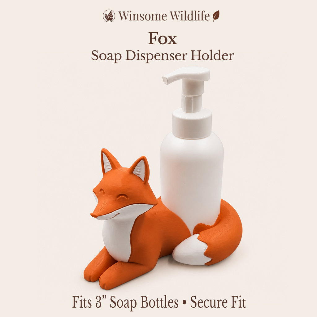 Fox Universal Soap Holder - Winsome Wildlife
