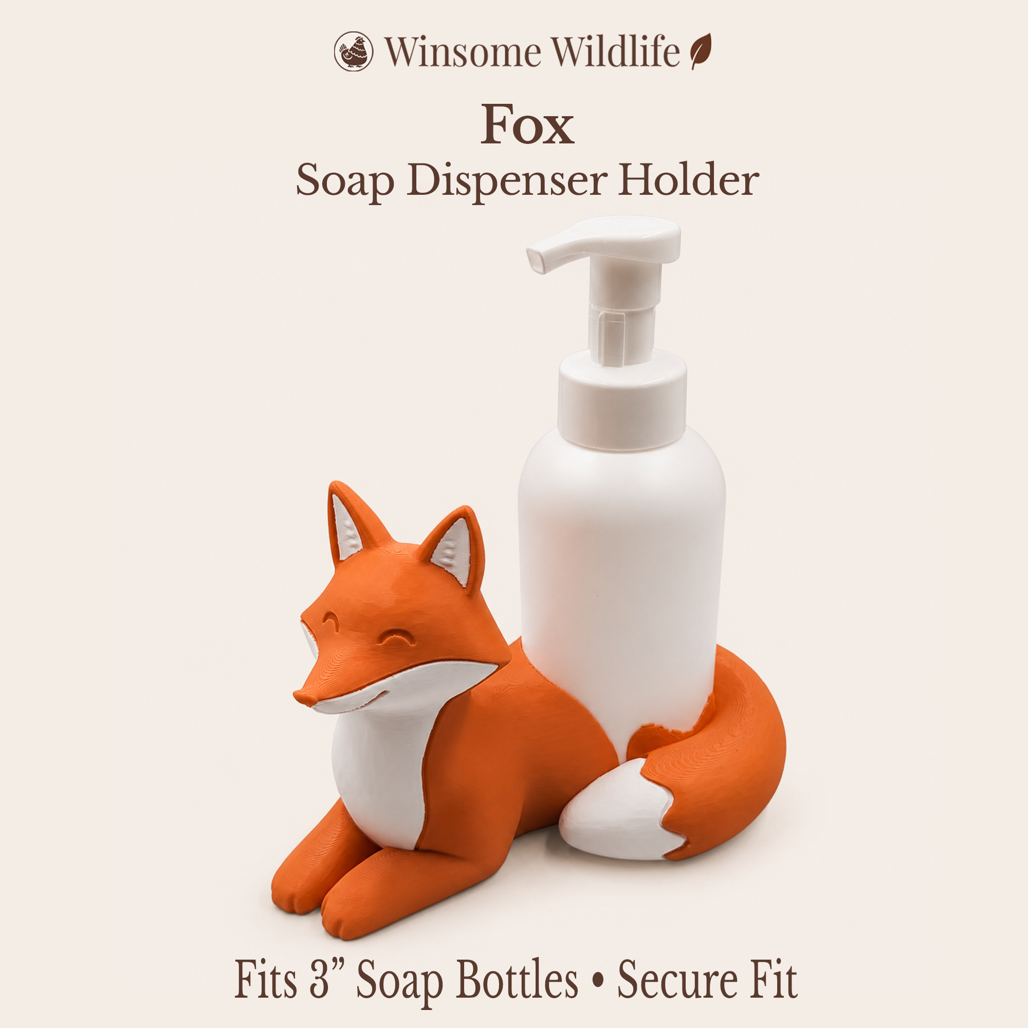 Fox Universal Soap Holder - Winsome Wildlife
