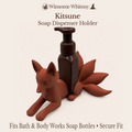 Kitsune - Winsome Whimsy Fantasy Soap Dispenser Holder