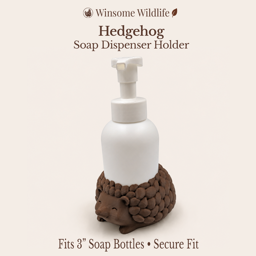 Hedgehog Universal Soap Holder - Winsome Wildlife