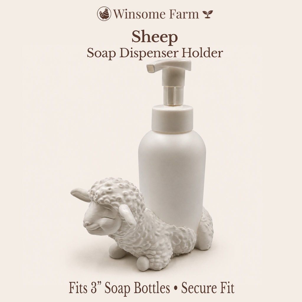 Sheep Universal Soap Holder - Winsome Farm