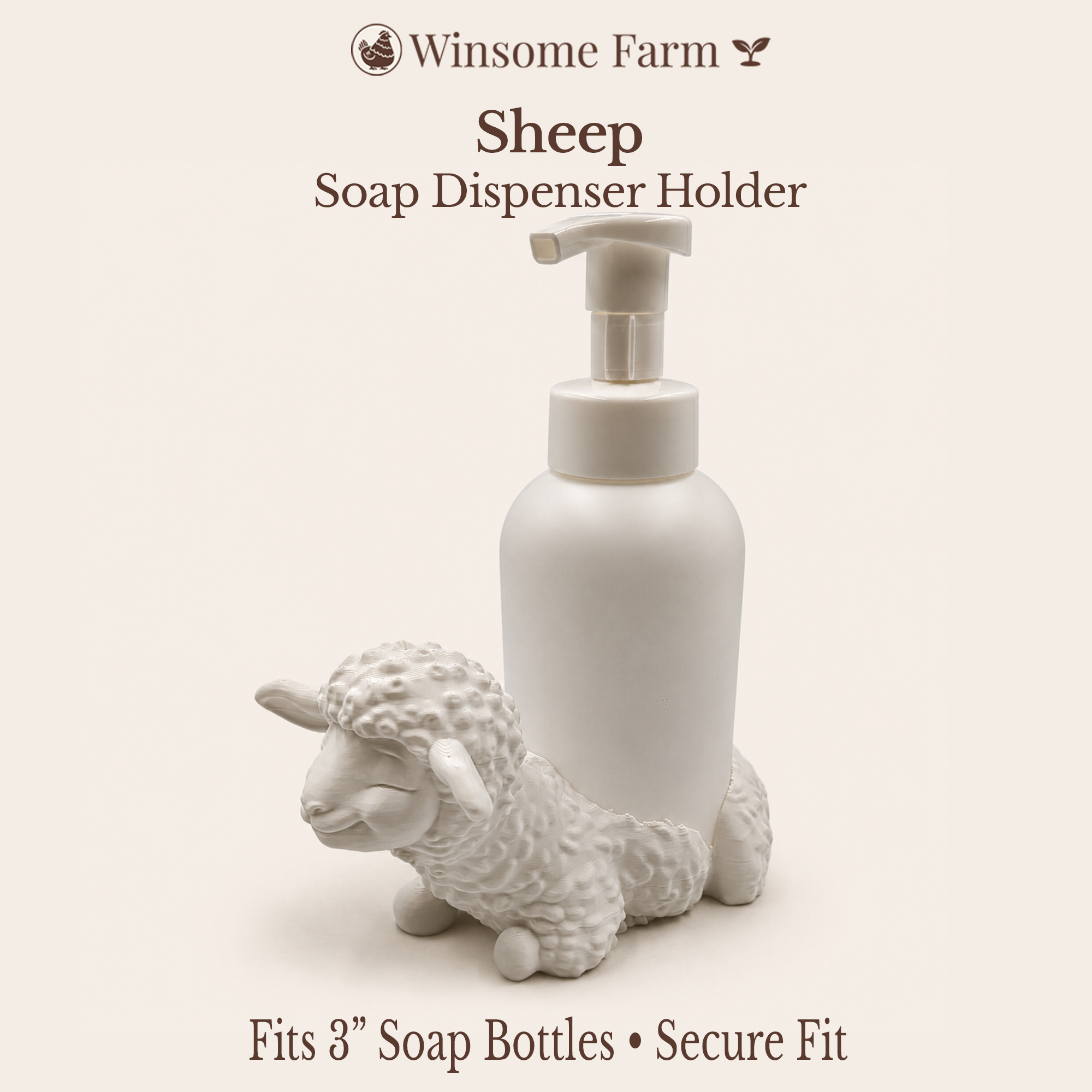 Sheep Universal Soap Holder - Winsome Farm
