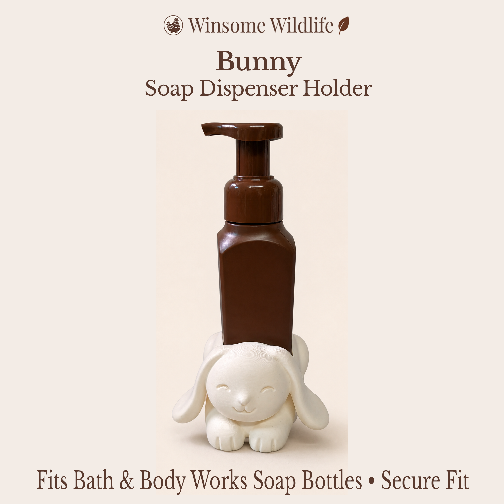 Bunny Soap Holder - Bath & Body Works Holder - Winsome Wildlife