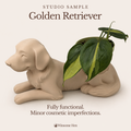 Golden Retriever - Winsome Wags - Studio Sample (Current Sculpt)