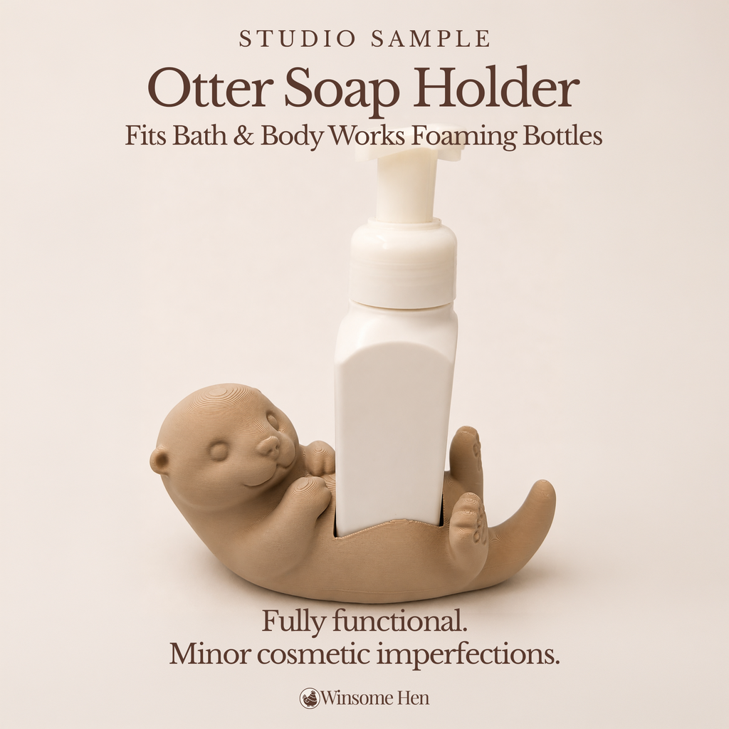 Otter Soap Holder - Winsome Waters - Studio Sample