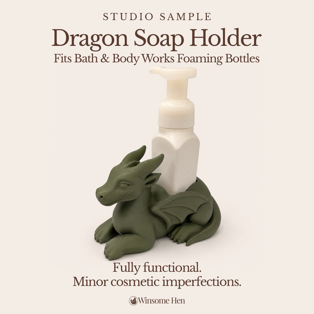 Dragon Soap Holder - Winsome Whimsy - Studio Sample