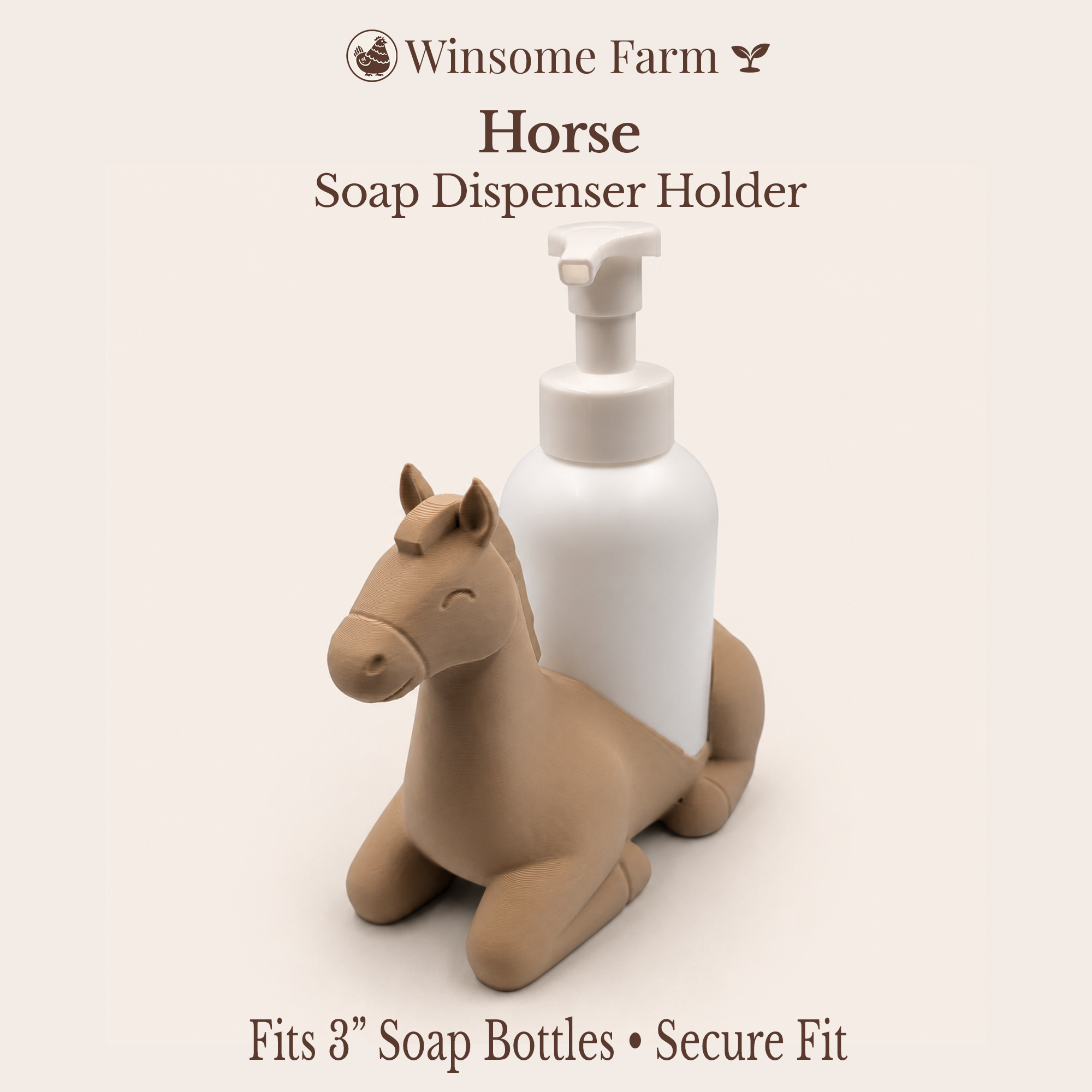 Horse - Classic Universal Soap Holder - Winsome Far
