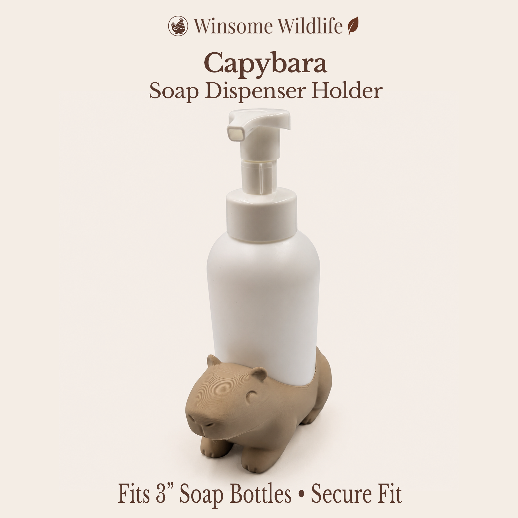Capybara Universal Soap Holder - Winsome Wildlife