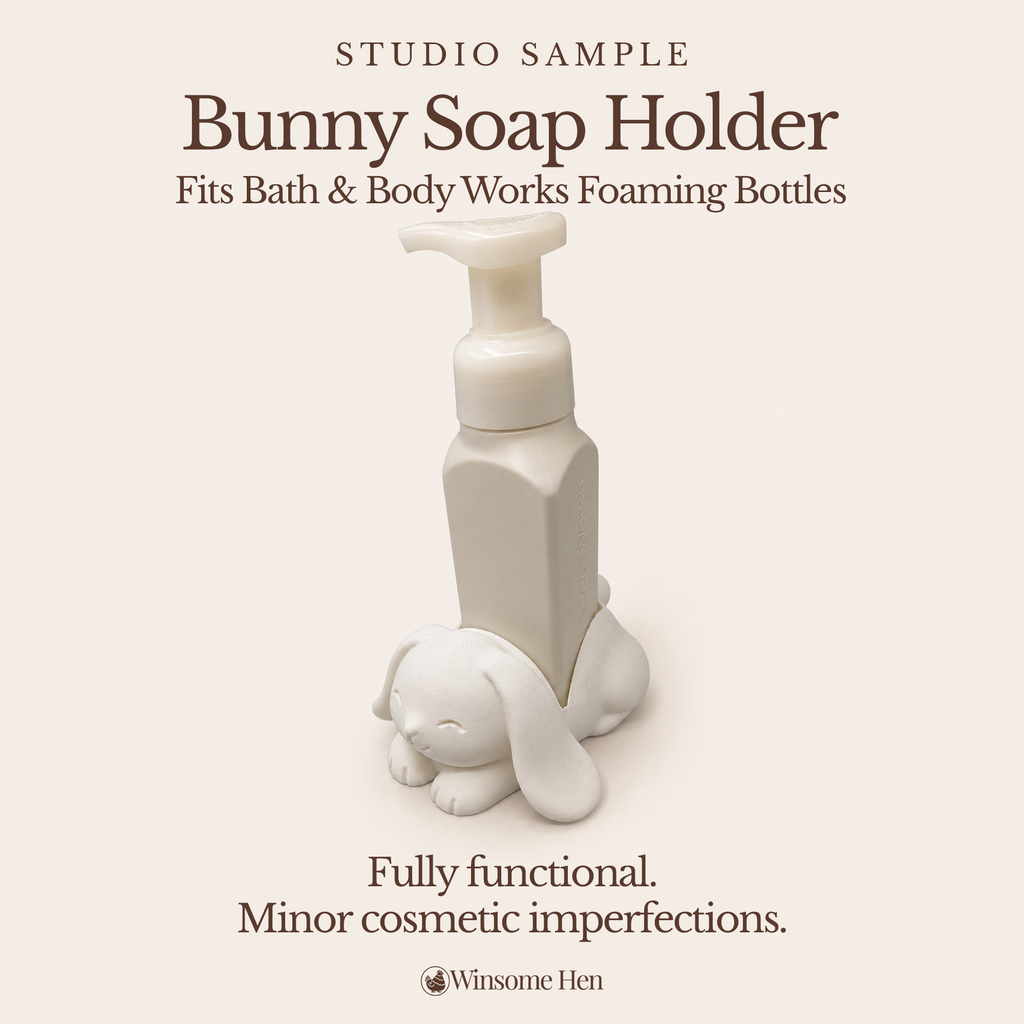 Bunny Soap Holder - Winsome Wildlife - Studio Sample