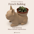 French Bulldog Planter - Winsome Wags - Studio Sample