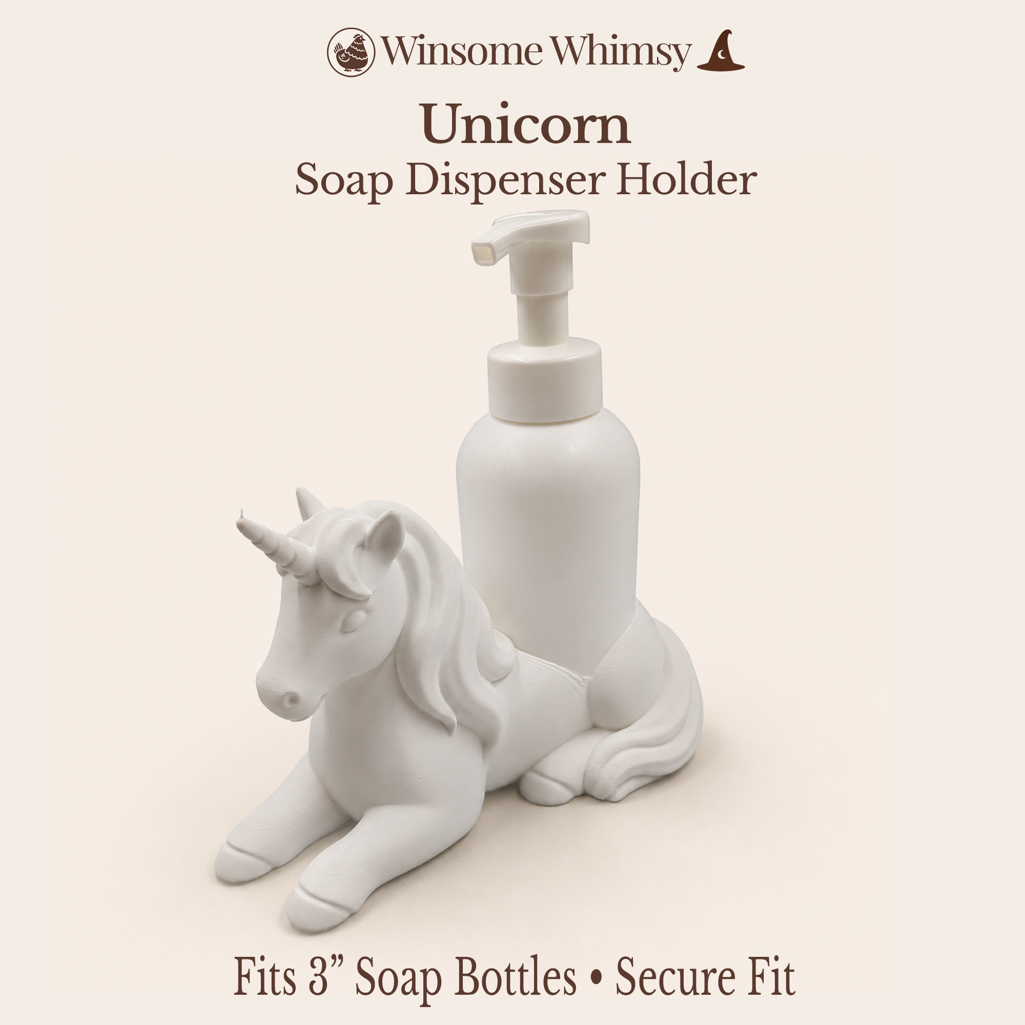 Unicorn Universal Soap Holder - Winsome Whimsy