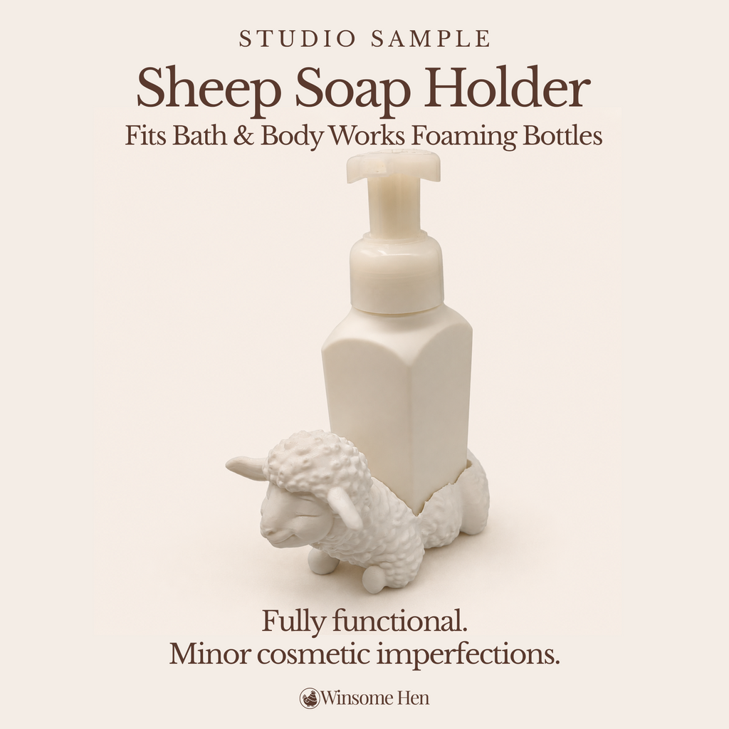 Sheep Soap Holder - Winsome Farm - Studio Sample
