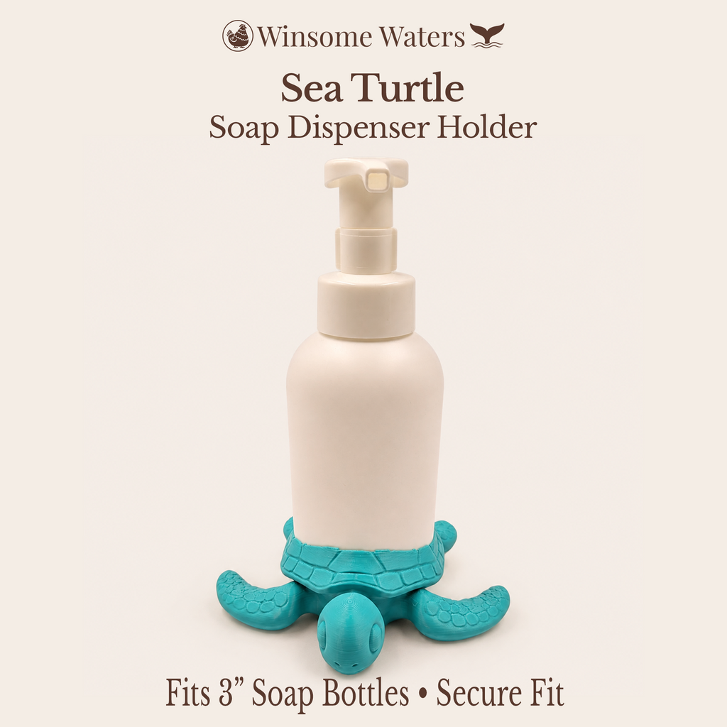 Sea Turtle Universal Soap Holder - Winsome Waters
