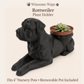 Rottweiler Planter - Winsome Wags