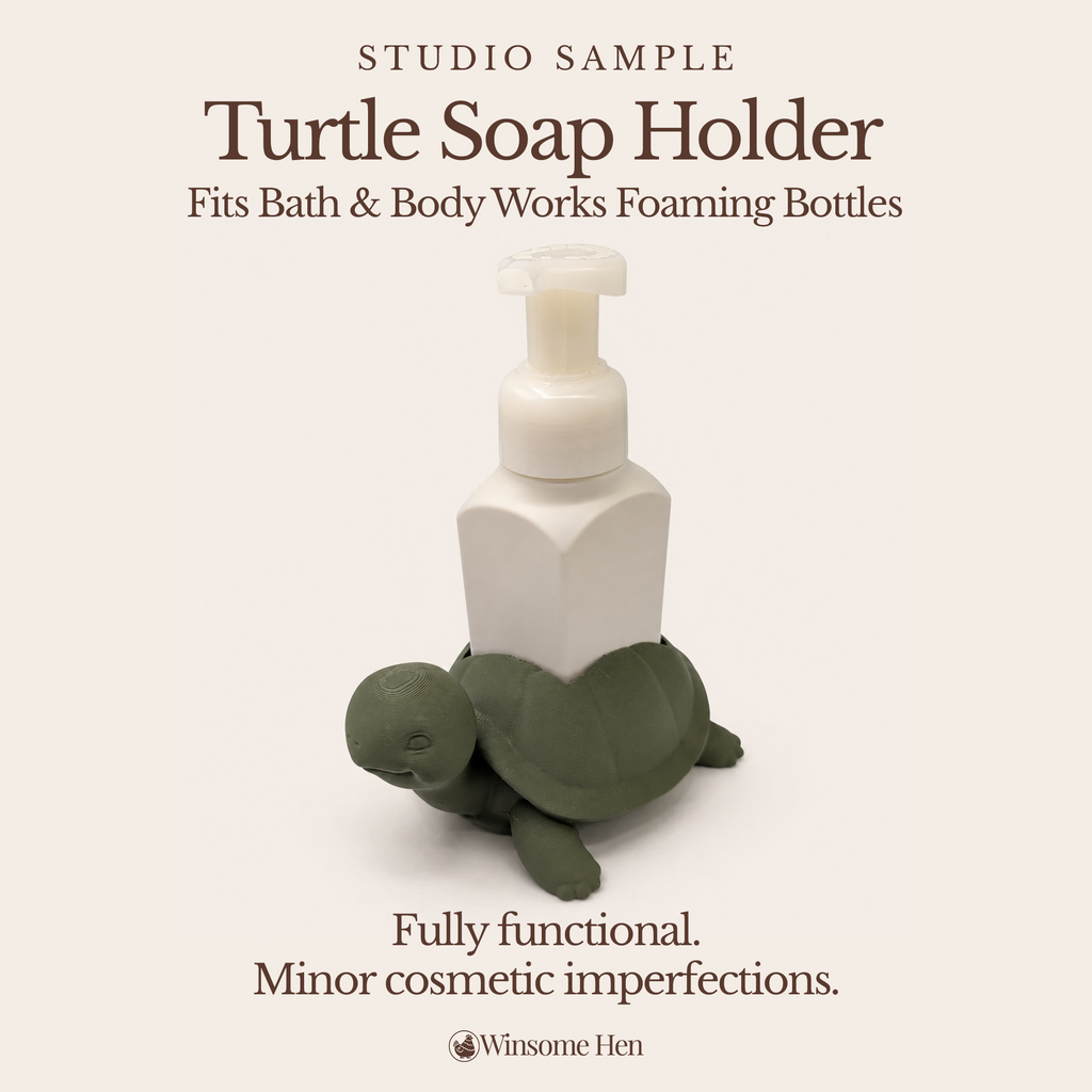 Turtle Soap Holder - Winsome Wildlife - Studio Sample