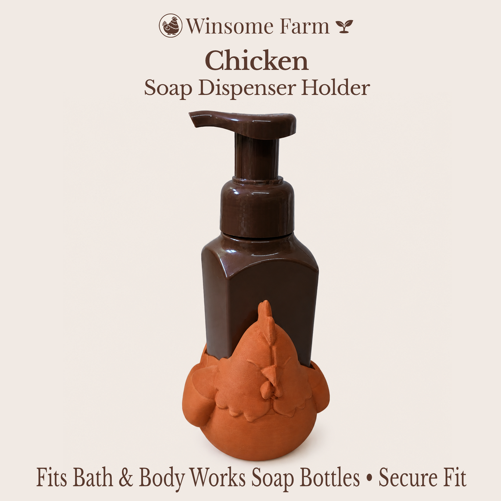 Chicken Soap Holder - Bath & Body Works Holder - Winsome Farm