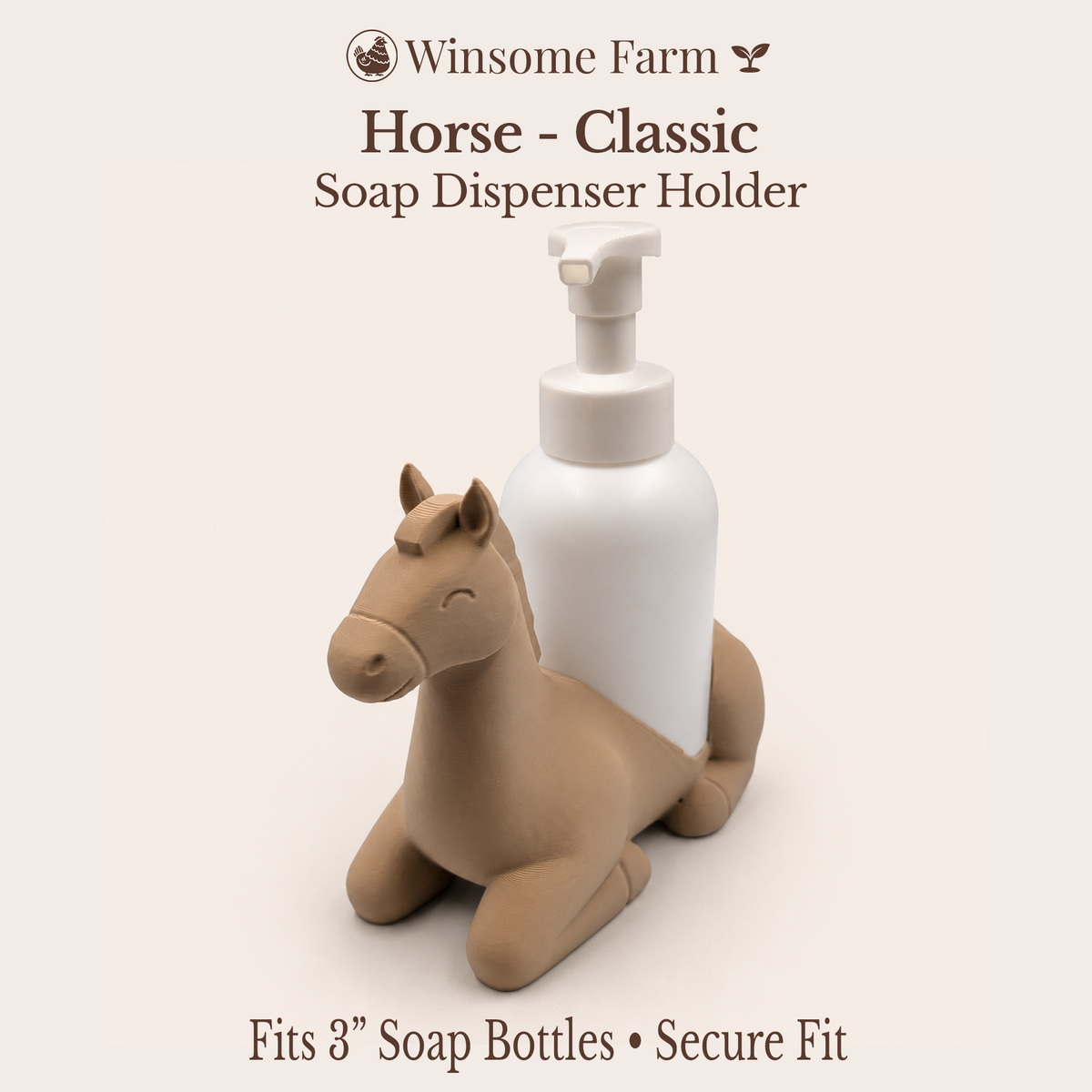 Classic Horse - Universal Soap Holder - Winsome Farm