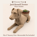 Jack Russell Terrier Planter - Winsome Wags