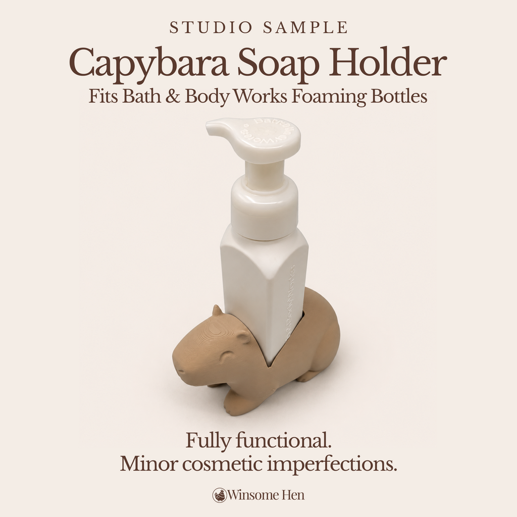 Capybara Soap Holder - Winsome Wildlife - Studio Sample