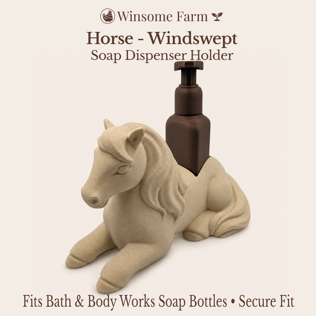 Windswept Horse Bath & Body Works Foaming Soap Holder