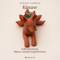 Kitsune Planter - Winsome Whimsy - Studio Sample