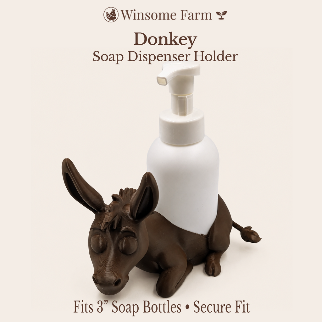 Donkey Universal Soap Holder - Winsome Farm