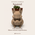 Squirrel Planter - Winsome Wildlife - Studio Sample