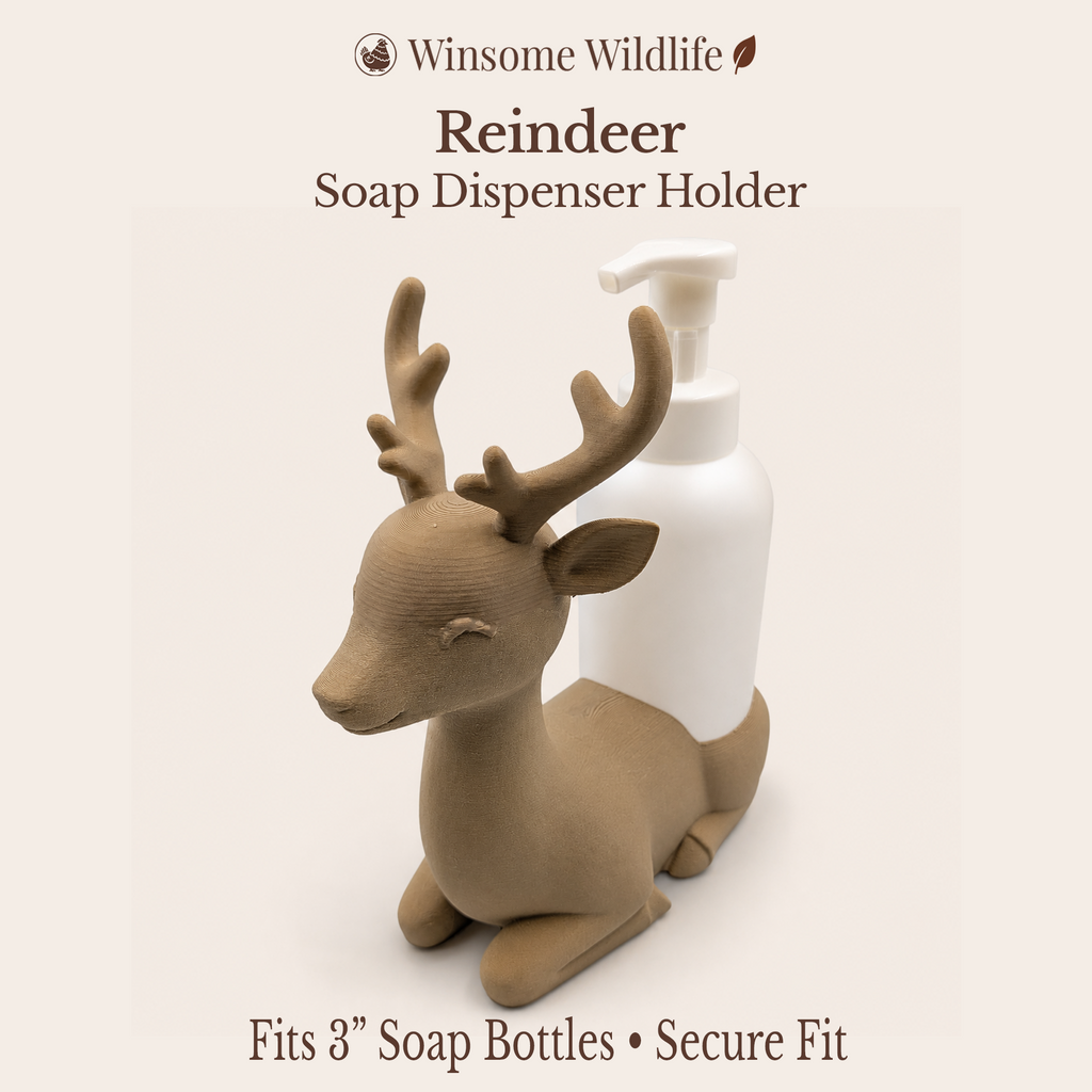 Reindeer Universal Soap Holder - Winsome Wildlife