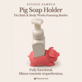 Pig Soap Holder - Winsome Farm - Studio Sample