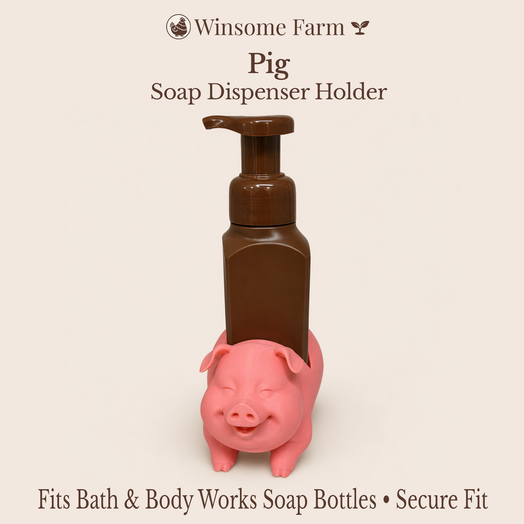 Pig Soap Holder - Bath & Body Works Holder - Winsome Farm