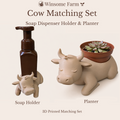 Cow Planter and Soap Holder Bundle - Winsome Farm