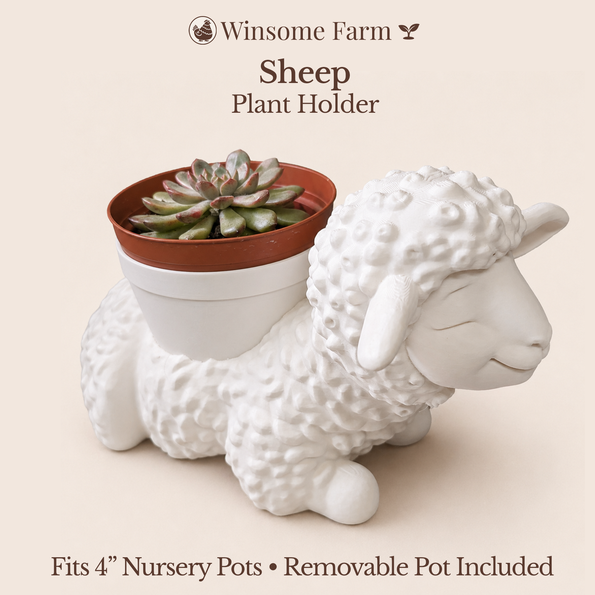 Sheep Soap Holder - Bath & Body Works Holder - Winsome Farm