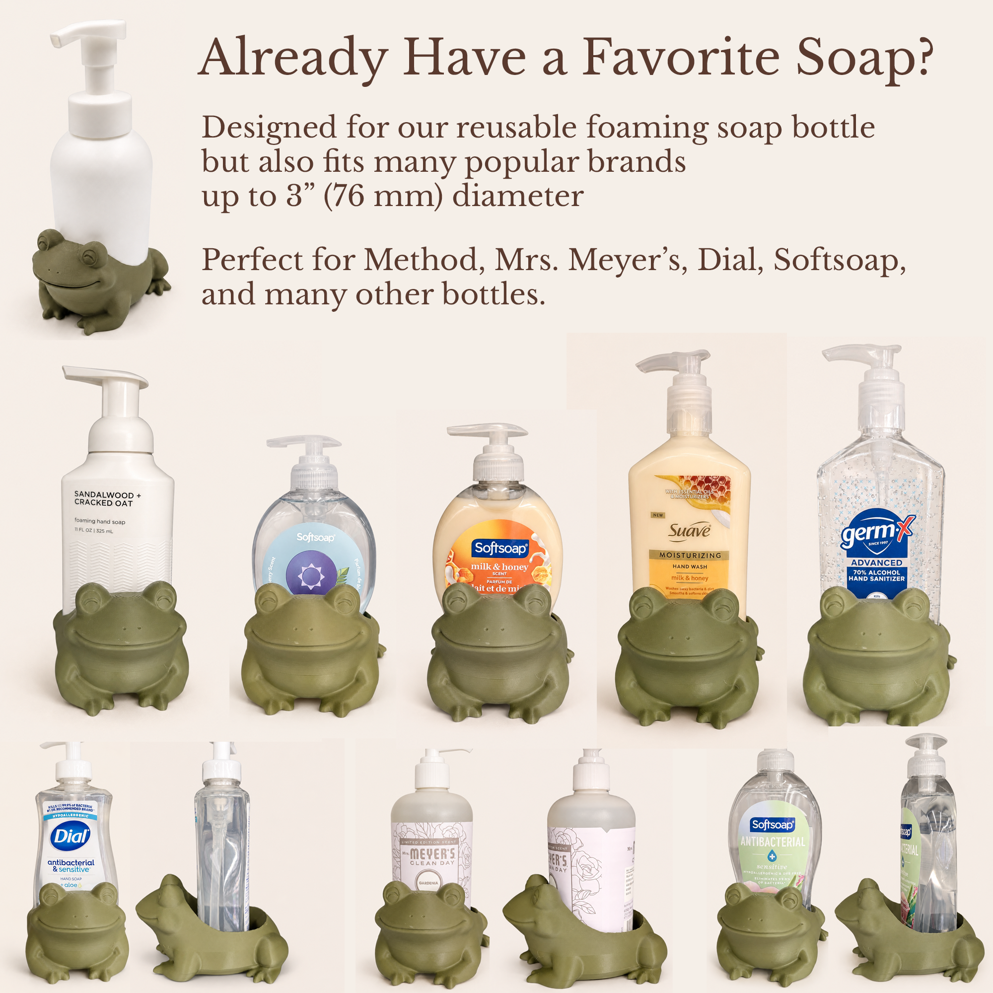 Manta Ray Universal Soap Holder - Winsome Waters