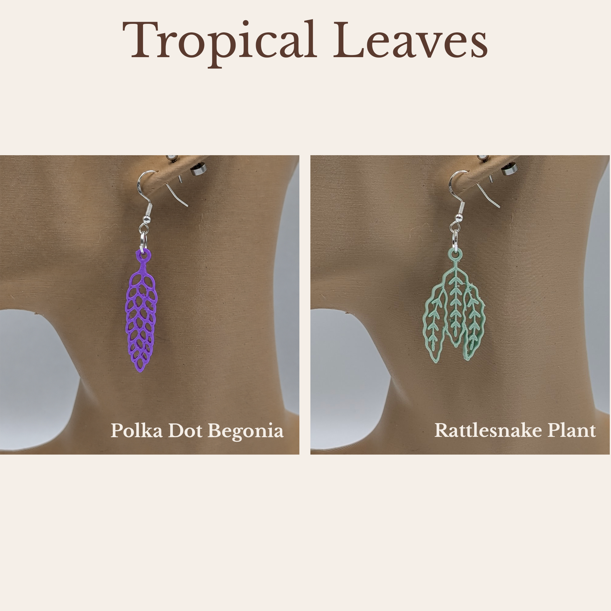 Houseplant Earrings