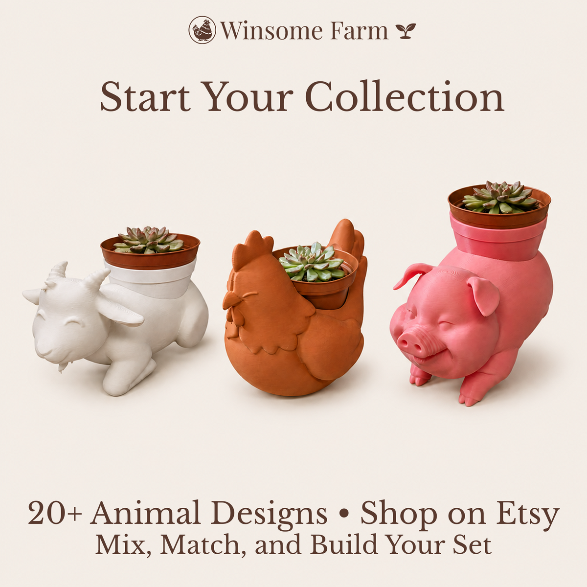 Windswept Horse Planter - Winsome Farm