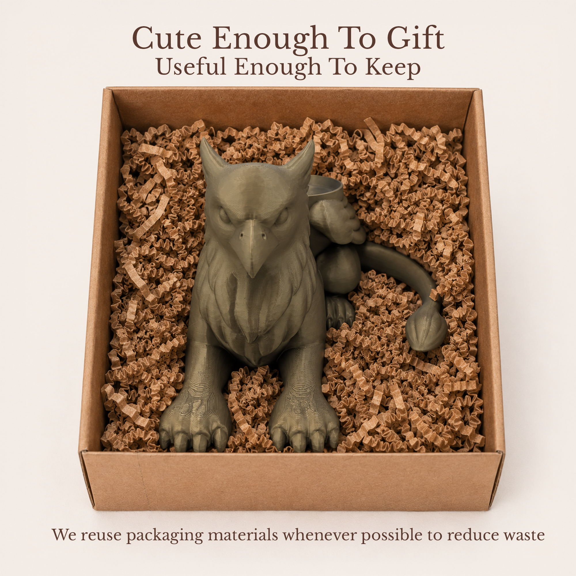 Griffin - Winsome Whimsy Fantasy Soap Dispenser Holder