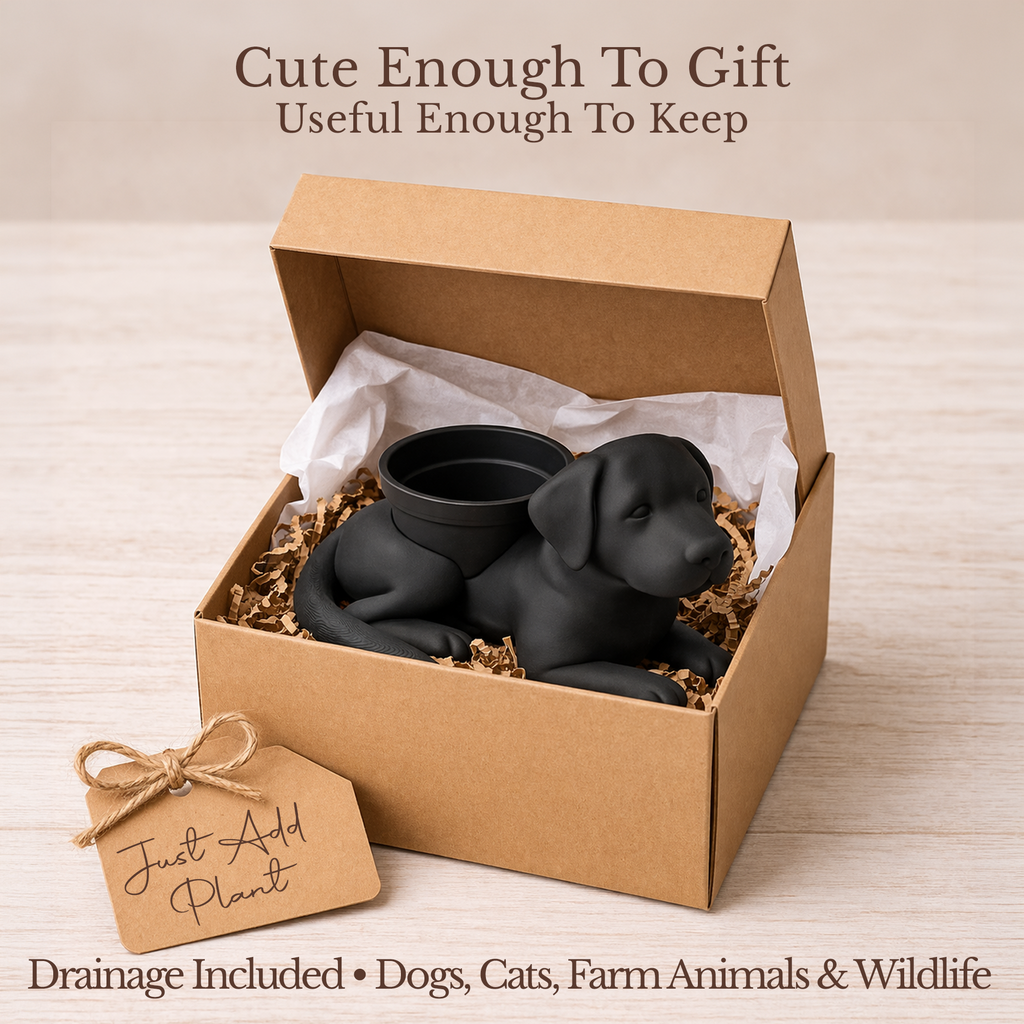 Beagle Planter - Winsome Wags