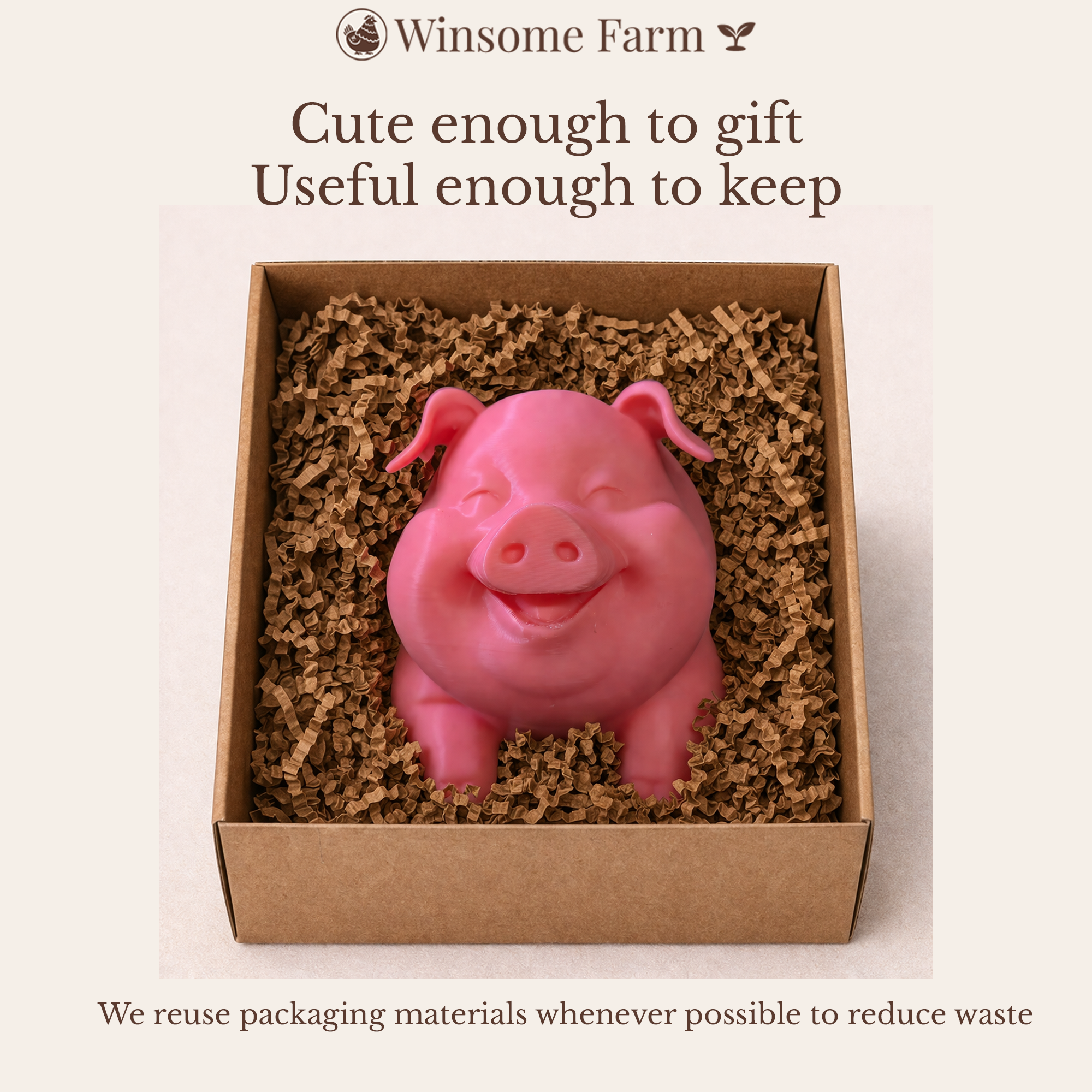 Pig Planter - Winsome Farm