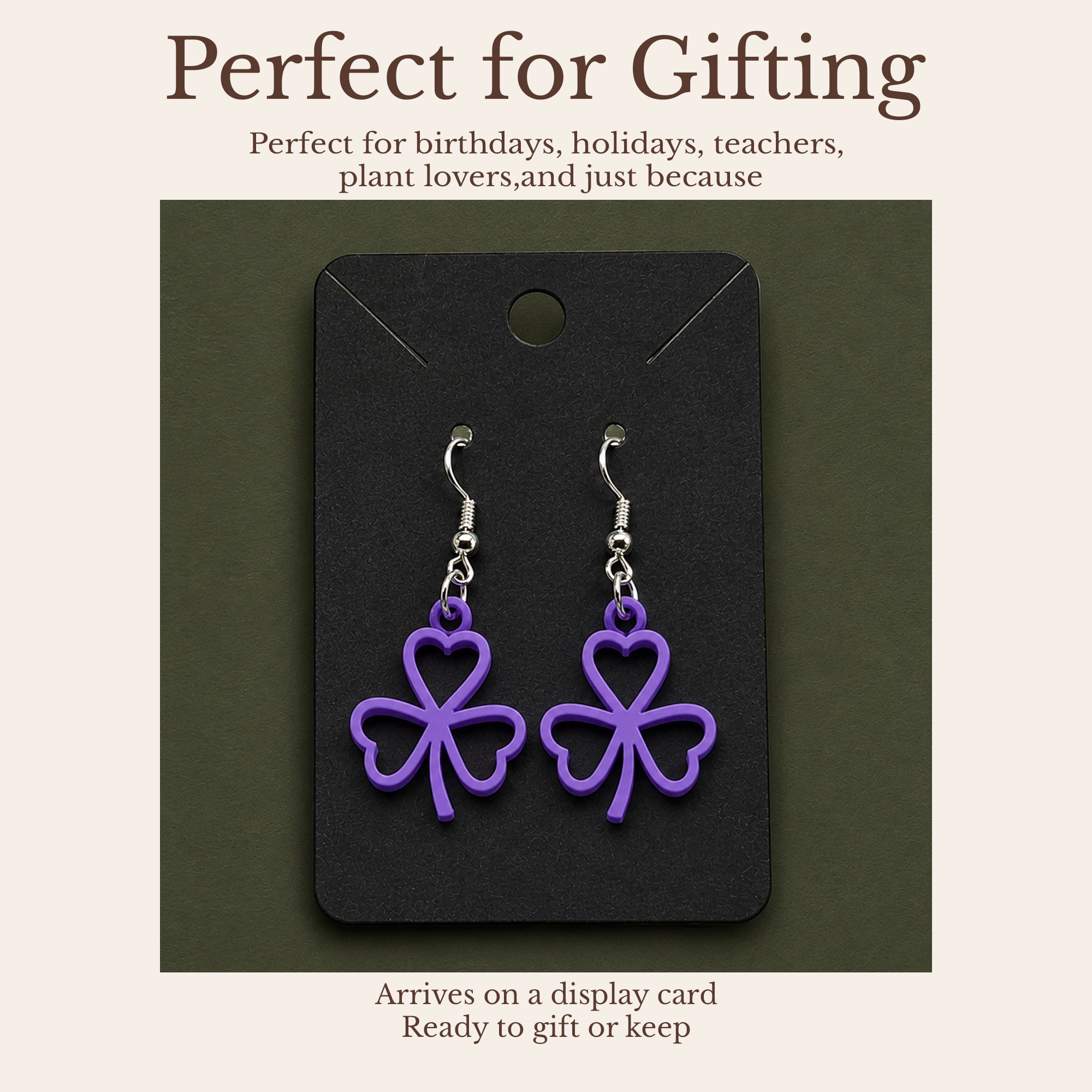 Houseplant Earrings
