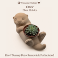 Otter Planter - Winsome Waters Planters