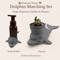 Dolphin Planter and Soap Holder Bundle - Winsome Waters