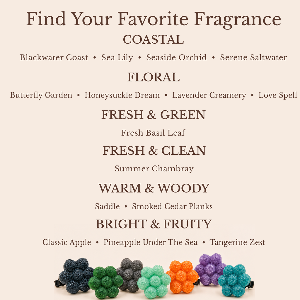 Signature Collection - Flower Vent Clip Air Freshener