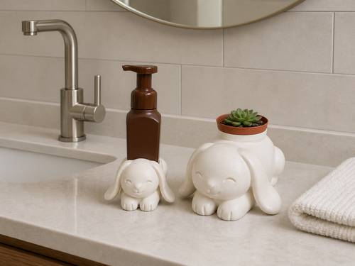 Bunny Planter and Soap Holder Bundle - Winsome Wildlife