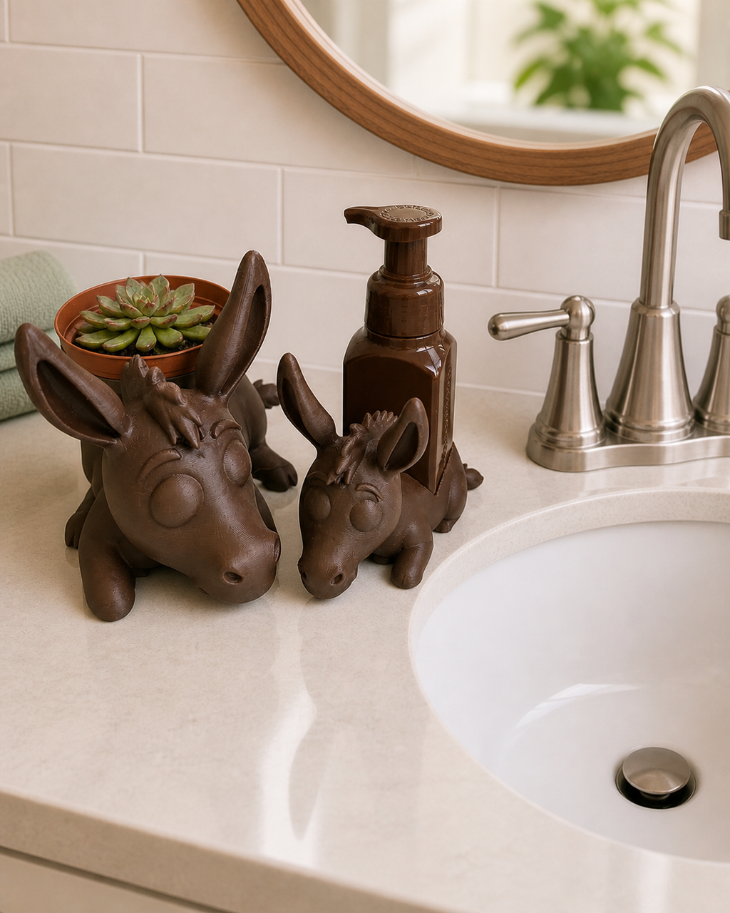 Donkey Planter and Soap Holder Bundle - Winsome Farm