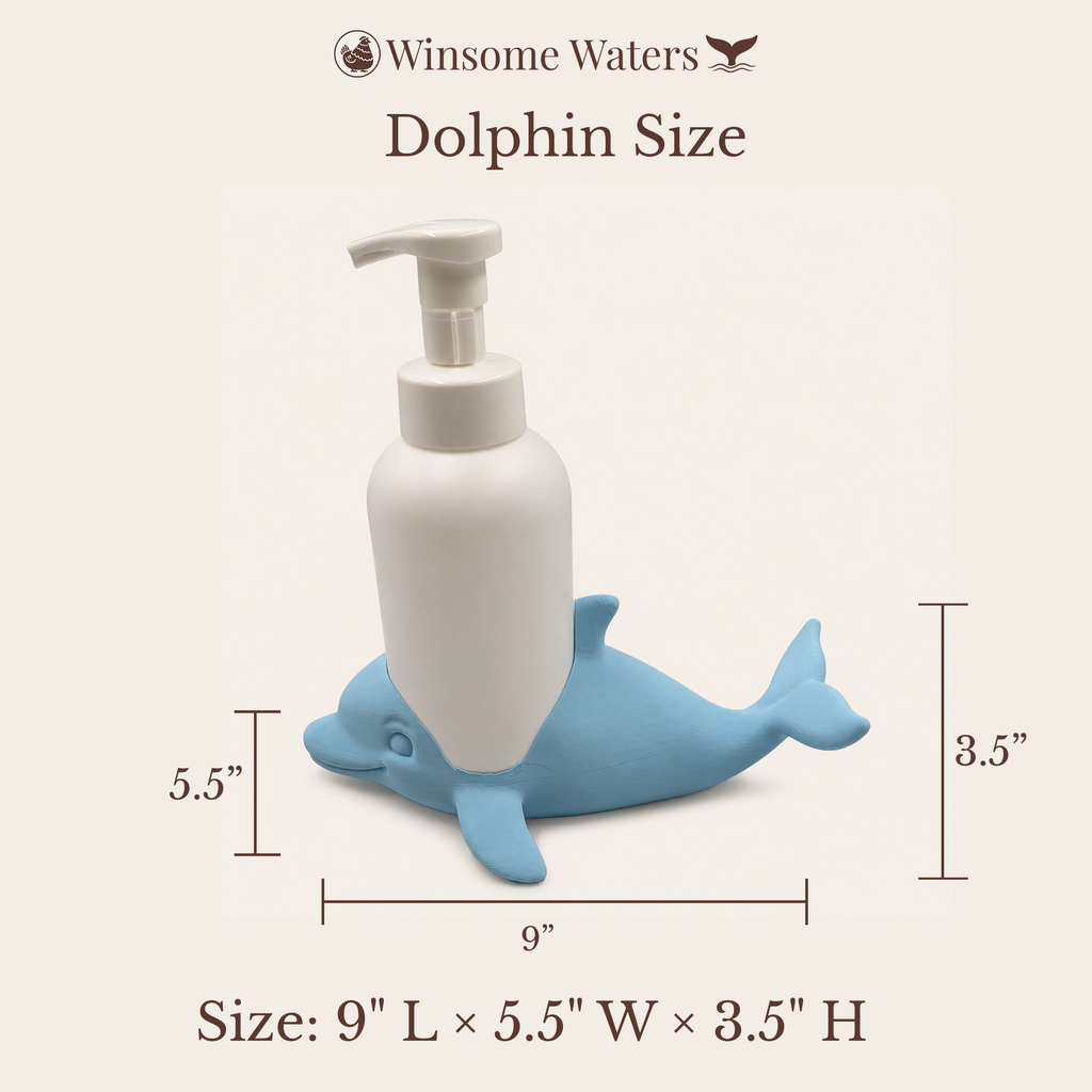 Dolphin Universal Soap Holder - Winsome Waters