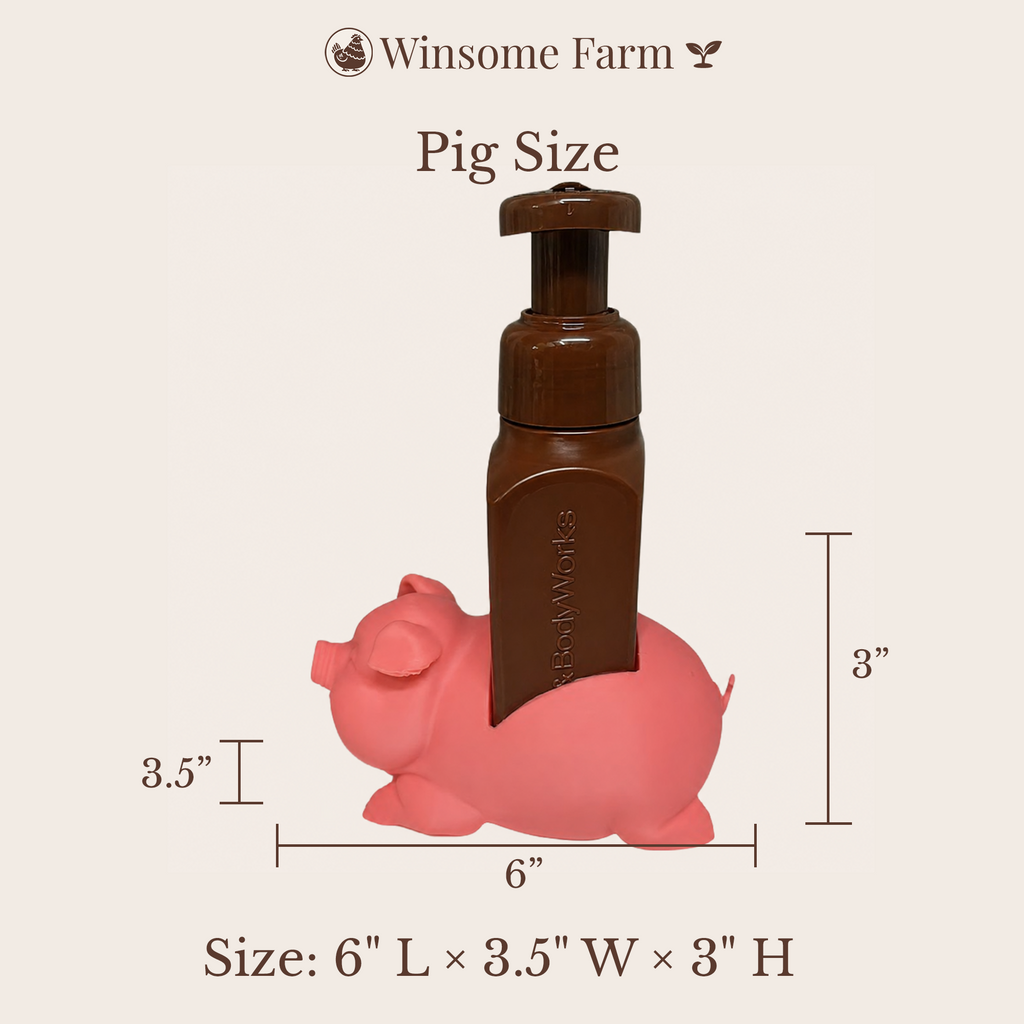 Pig Soap Holder - Bath & Body Works Holder - Winsome Farm